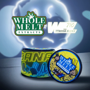 whole melt extracts x the water boyz – banana milk live rosin – 2gm