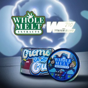 whole melt extracts x the water boyz – creme de la cream live rosin – 2gm