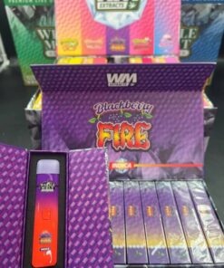 blackberry fire whole melts disposable – indica