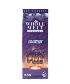 blackberry fire whole melts disposable – indica