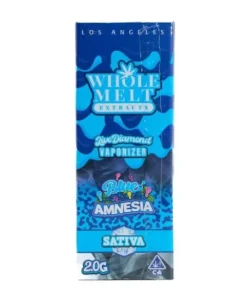 blue amnesia whole melts disposable – sativa