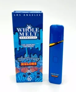 blueberry melons whole melts disposable – indica