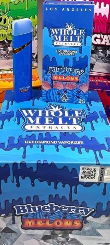 blueberry melons whole melts disposable – indica blueberry melons whole melts disposable – indica