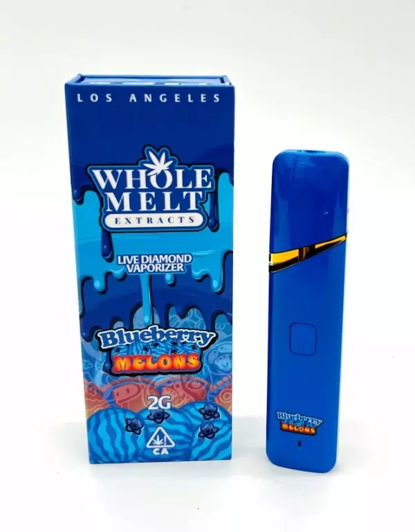 blueberry melons whole melts disposable – indica blueberry melons whole melts disposable – indica