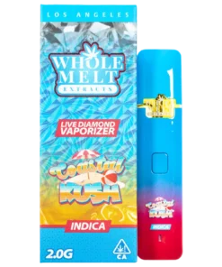 coastal kush whole melts disposable – indica
