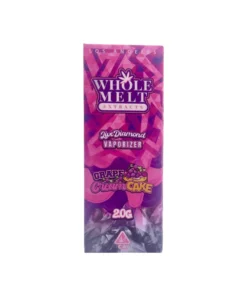 grape cream cake whole melts disposable – indica