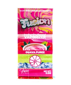 guava puree whole melts x fusion – 2g sativa disposable vape
