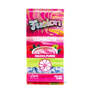 guava puree whole melts x fusion – 2g sativa disposable vape