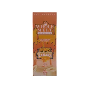honey banana whole melts disposable – sativa