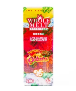 lemon berry gelato whole melts disposable – hybrid