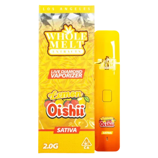 lemon oishii whole melts disposable – hybrid lemon oishii whole melts disposable – hybrid