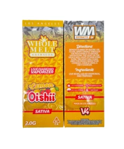 lemon oishii whole melts disposable – hybrid