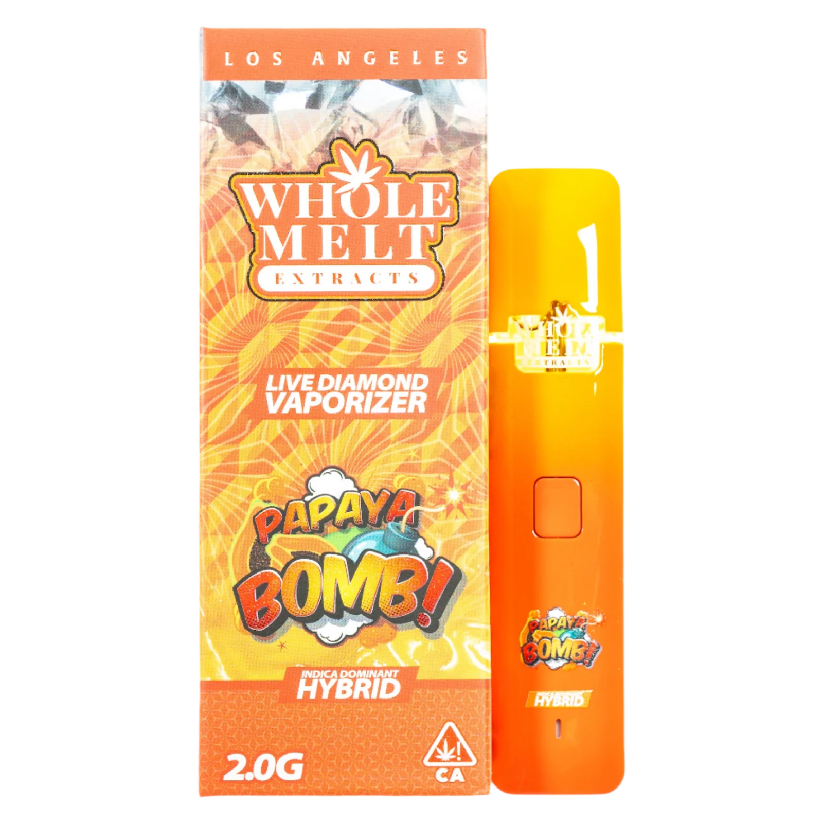 papaya bomb whole melts disposable – hybrid papaya bomb whole melts disposable – hybrid