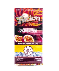 passionfruit og whole melts x fusion – 2g sativa disposable vape