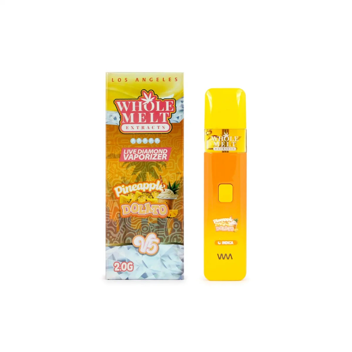 pineapple dolato whole melts disposable – indica pineapple dolato whole melts disposable – indica