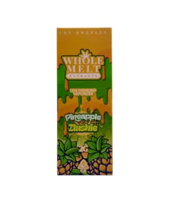 pineapple zlushie whole melts disposable – hybrid