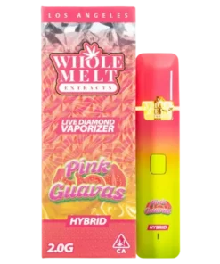 pink guavas whole melts disposable – hybrid