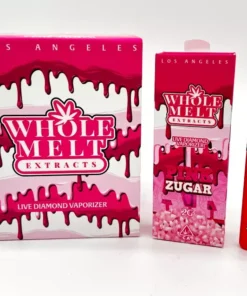 pink zugar whole melts disposable – hybrid
