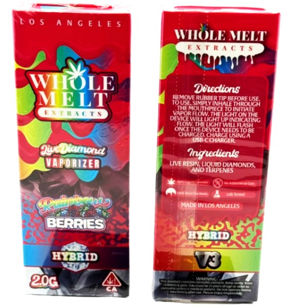 rainbow berries whole melts disposable – hybrid rainbow berries whole melts disposable – hybrid