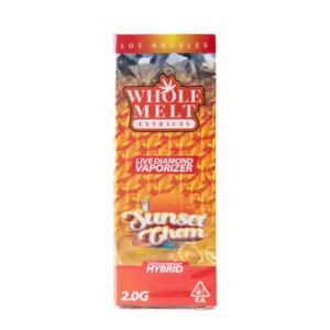 sunset chem whole melts disposable – hybrid