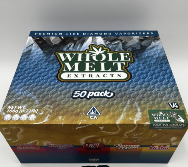 v4 whole melts disposable – 50 pack master box v4 whole melts disposable – 50 pack master box
