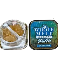 whole melt extracts 50/50’s live resin sugar “blue fresca” & “cannalope”