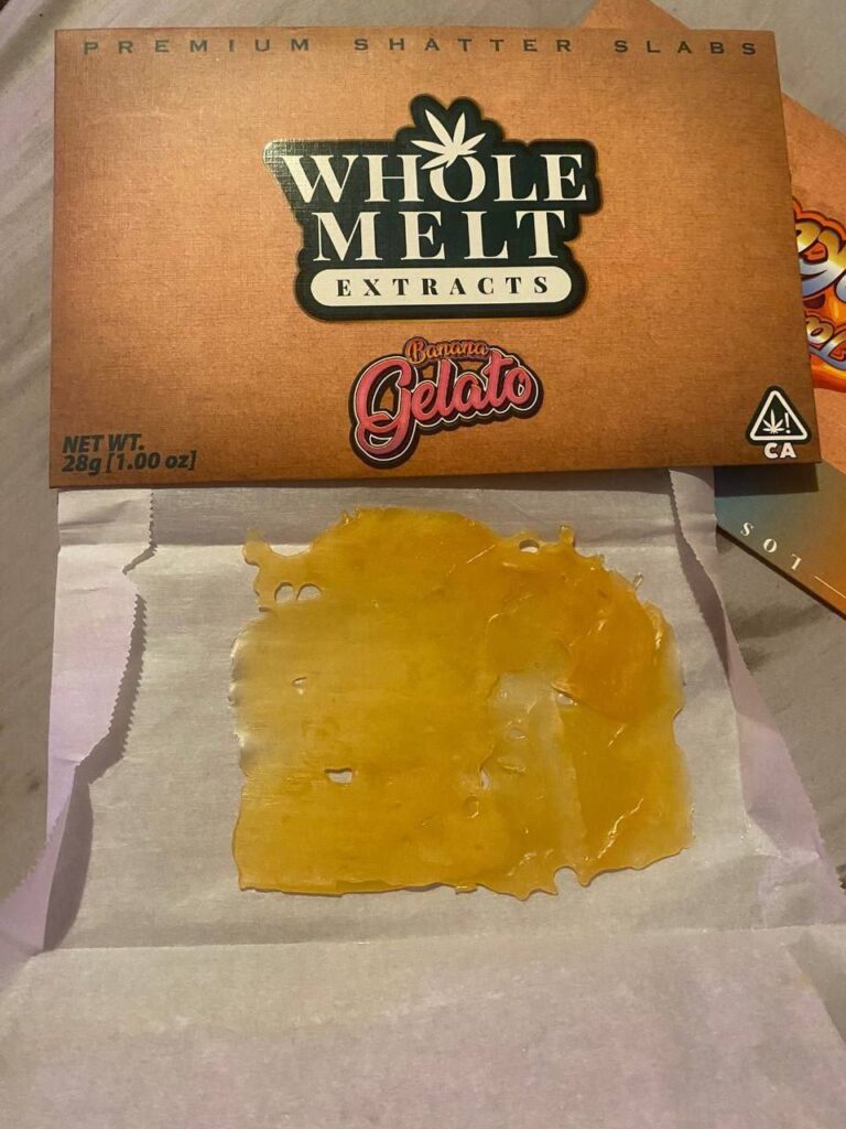 whole melt extracts banana gelato | shatter slabs whole melt extracts banana gelato | shatter slabs
